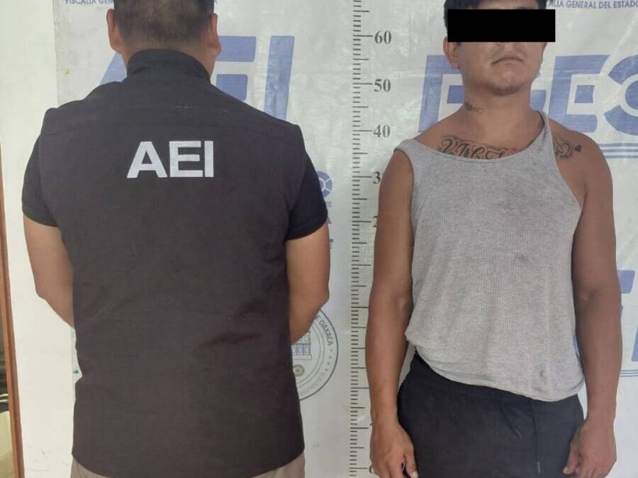Cumple la FGEO la orden de aprehensión por extorsión agravada en el Istmo de Tehuantepec