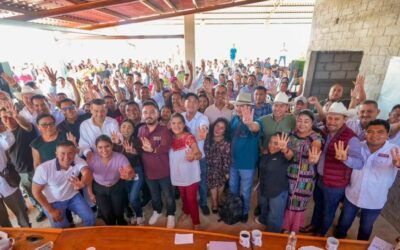 Desde Miahuatlán, Antonino Morales llama a fortalecer la unidad en defensa de la Transformación
