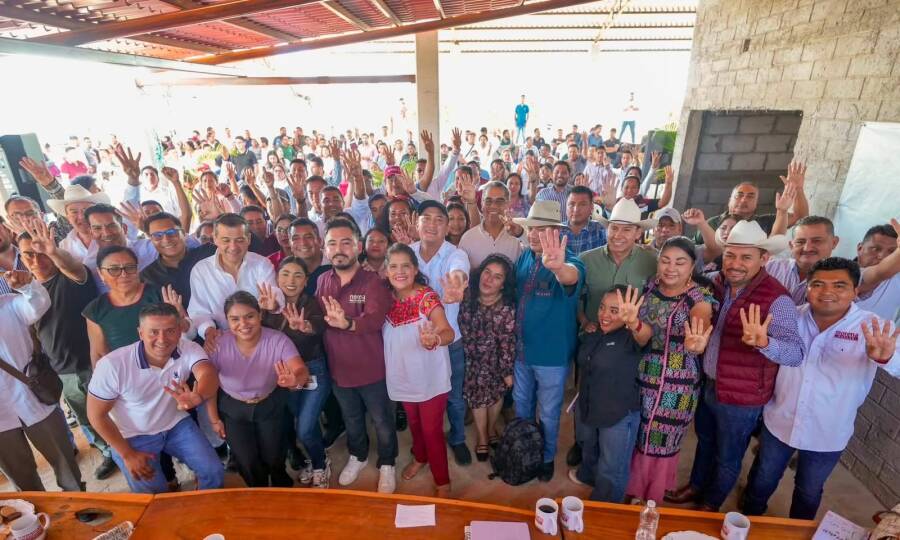 Desde Miahuatlán, Antonino Morales llama a fortalecer la unidad en defensa de la Transformación
