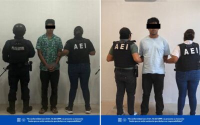 FGEO ejecuta orden de aprehensión y detiene a dos por feminicidio en el Istmo de Tehuantepec