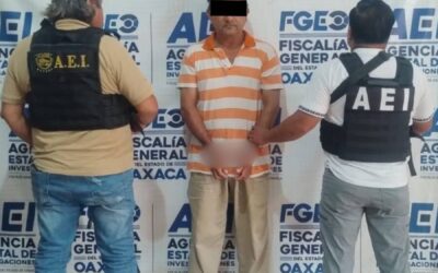 Fiscalía de Oaxaca ejecuta orden de aprehensión contra probable responsable de violación cometida en la región del Istmo
