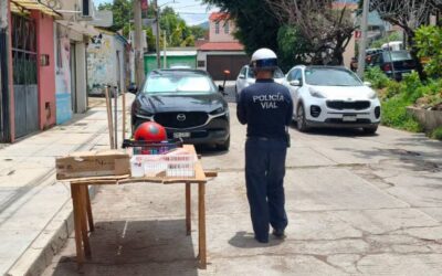 Gobierno Municipal de Oaxaca de Juárez sigue operativo Calle Libre y Segura en la Unidad Habitacional Ricardo Flores Magón