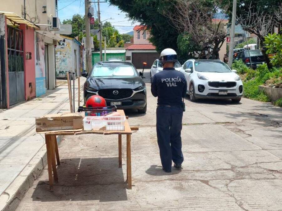 Gobierno Municipal de Oaxaca de Juárez sigue operativo Calle Libre y Segura en la Unidad Habitacional Ricardo Flores Magón