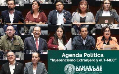 Injerencismo extranjero y el T‑MEC, tema de la agenda política en la sesión de la Comisión Permanente