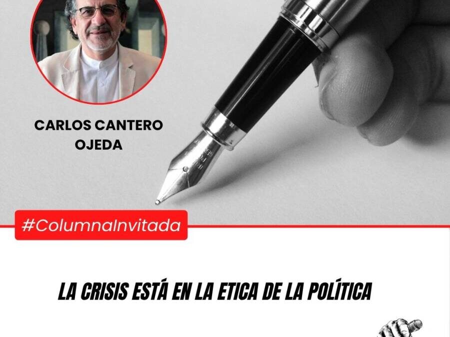 La crisis está en la ética de la política