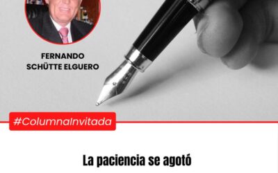 La paciencia se agotó