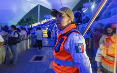 Limpieza, seguridad y orden durante Donají… La Leyenda en el Auditorio Guelaguetza
