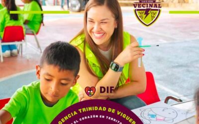 Llevan diversión, aprendizaje y convivencia a Viguera con el Club de Verano Vecinal