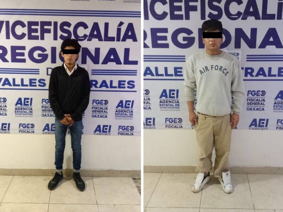 Obtiene FGEO dos vinculaciones a proceso en casos distintos por narcomenudeo ocurridos en Oaxaca de Juárez