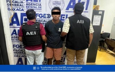 Obtiene FGEO orden de aprehensión y presenta ante Juez a probable responsable de violación y abuso sexual cometidos en agravio de dos mujeres en Salina Cruz