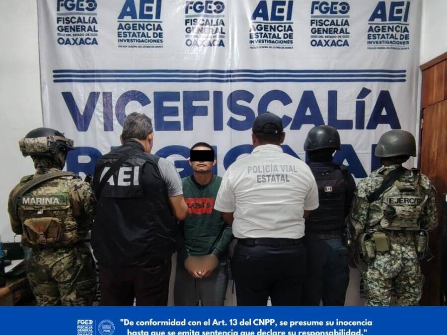 Obtiene FGEO vinculación a proceso contra probable responsable de doble homicidio cometido en Santa Catarina Loxicha