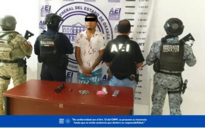 Obtiene FGEO vinculación a proceso por delito contra la salud en modalidad de suministro en la región de la Costa