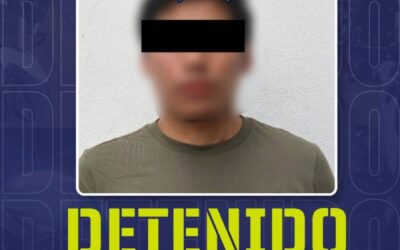 Policía Municipal detiene a una persona por el presunto delito de violación a la intimidad sexual