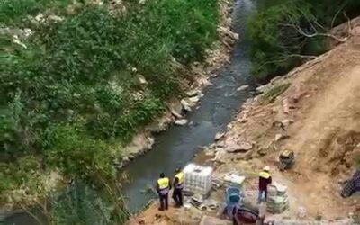 Supervisa Ceabien trabajos de saneamiento del Río Atoyac