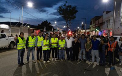 Fortalece Semovi la movilidad y recupera espacios públicos mediante tequios de Sicarú Lula