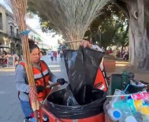 158 rutas fortalecen diariamente la limpieza de Oaxaca de Juárez
