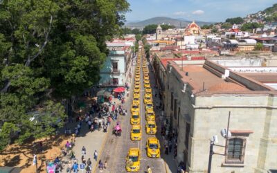 En el Día del Taxista, Semovi reconoce a quienes todos los días mueven a Oaxaca
