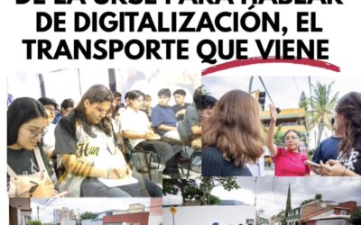 Fortalece Semovi conocimientos sobre digitalización de rutas de transporte público
