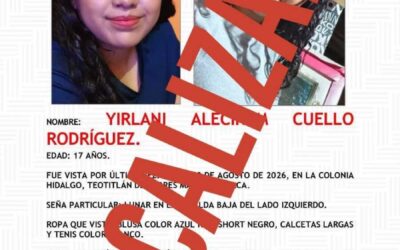 Adolescente localizada en Tehuacán se encuentra bajo resguardo oficial por petición propia ante probables problemáticas familiares: FGEO