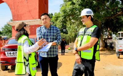 Avanza la obra de rehabilitación en el Parque del Amor