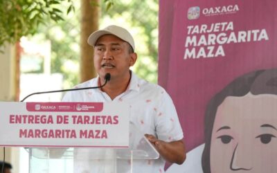 Destaca Nino Morales apoyo a jefas de familia del Istmo de Tehuantepec de parte del gobierno de Jara