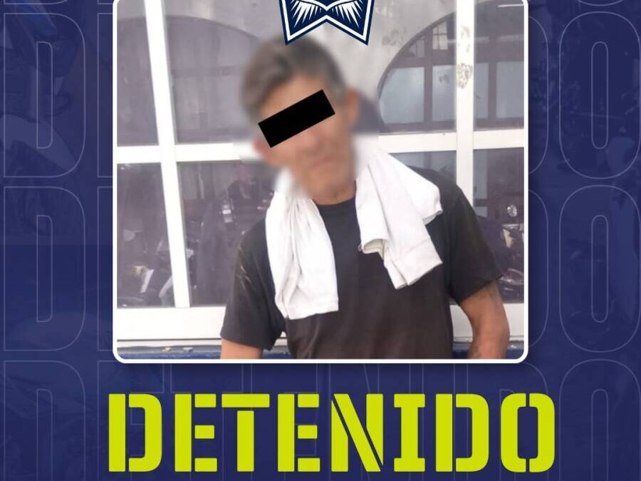 Cae por presunto robo de pertenencias en el Centro Histórico
