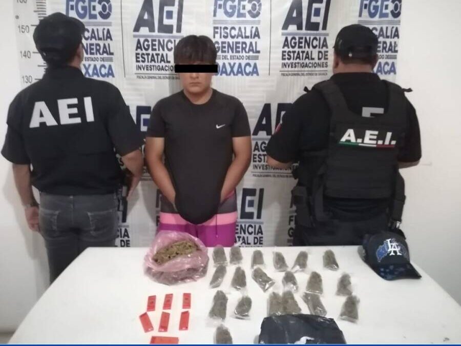Cateo interinstitucional en Huatulco permite asegurar drogas y detener a una persona: FGEO