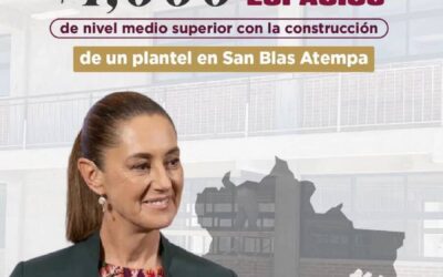 Celebra #NinoMorales logros de Sheinbaum en infraestructura educativa.