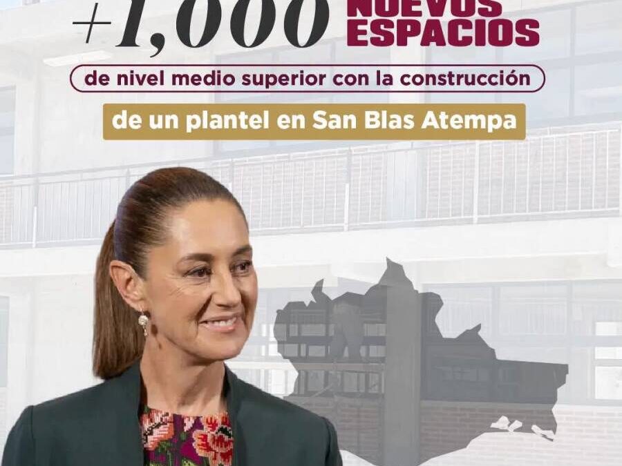 Celebra #NinoMorales logros de Sheinbaum en infraestructura educativa.