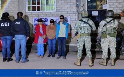 Desarticula Fiscalía de Oaxaca dos presuntos puntos de venta de droga en Ixtlán de Juárez; hay cuatro personas detenidas