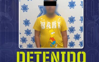 Detenido por su probable responsabilidad en el delito de abuso sexual
