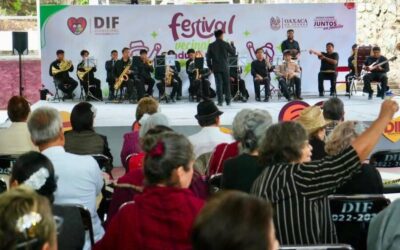 Festival Vecinal del Adulto Mayor fortalece la convivencia en Oaxaca de Juárez
