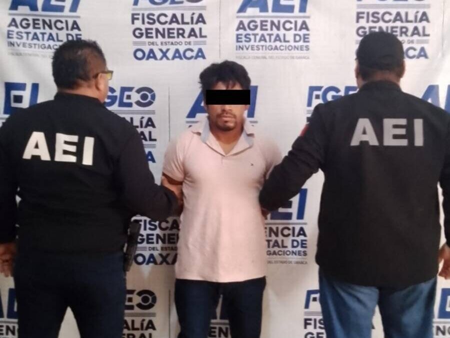 FGEO aprehende a probable responsable de homicidio cometido con escopeta en Asunción Ixtaltepec