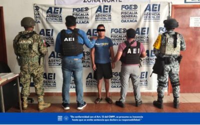 FGEO ejecuta orden de aprehensión contra probable responsable de violación agravada en Matías Romero