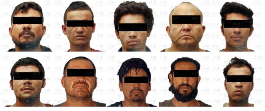 FGR obtiene sentencias de hasta 18 años de prisión en contra de 19 personas detenidas con arsenal
