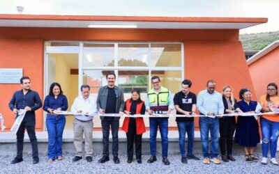 Gobierno de Ray Chagoya entrega nueva biblioteca en la Escuela Primaria Antequera