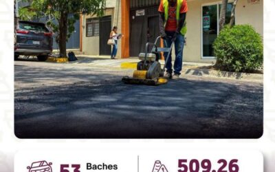 Gobierno Municipal refuerza limpieza, bacheo y mantenimiento urbano en Oaxaca de Juárez