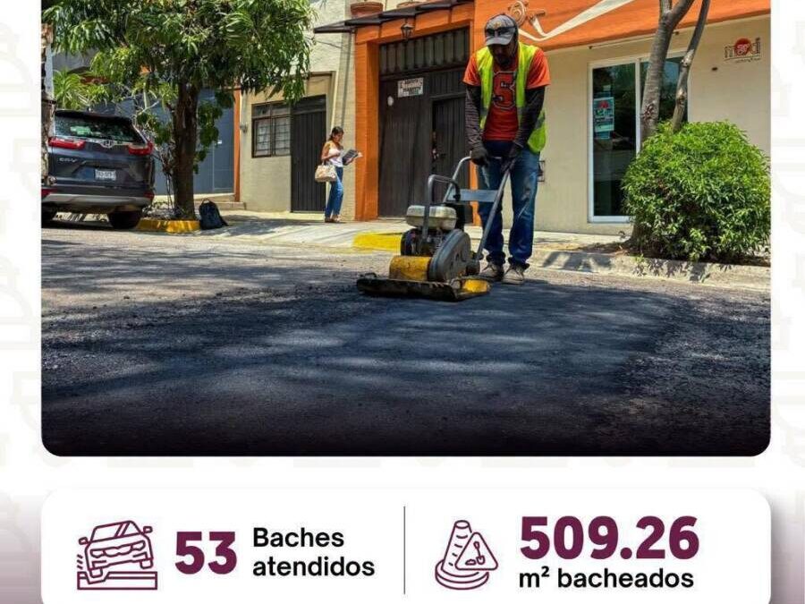 Gobierno Municipal refuerza limpieza, bacheo y mantenimiento urbano en Oaxaca de Juárez