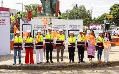 Inician obras del Paso a Desnivel Monumento a Juárez para mejorar la movilidad en Oaxaca de Juárez