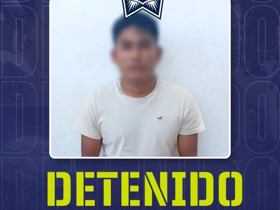 Lo detiene la Policía Municipal por presunta violencia familiar en San Martín Mexicapam
