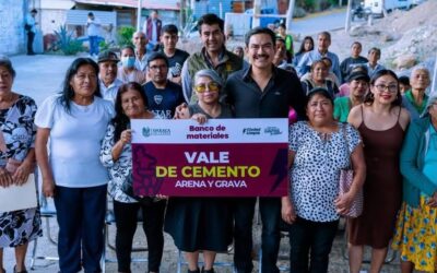 Materiales y atención en territorio para mejorar la capital