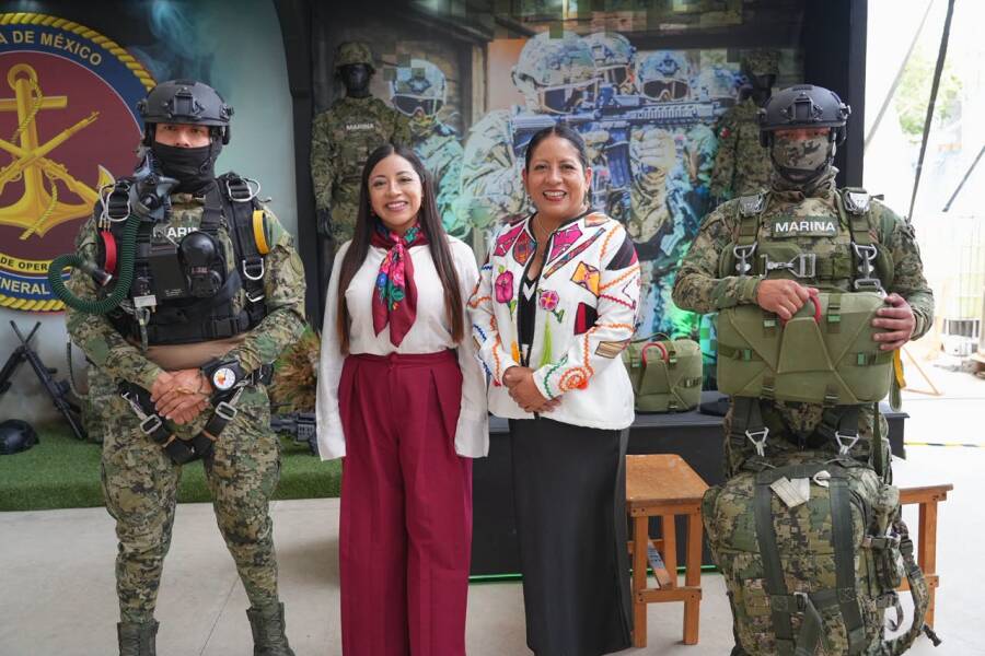 Nancy Benítez reconoce la cercanía de la Marina con la ciudadanía