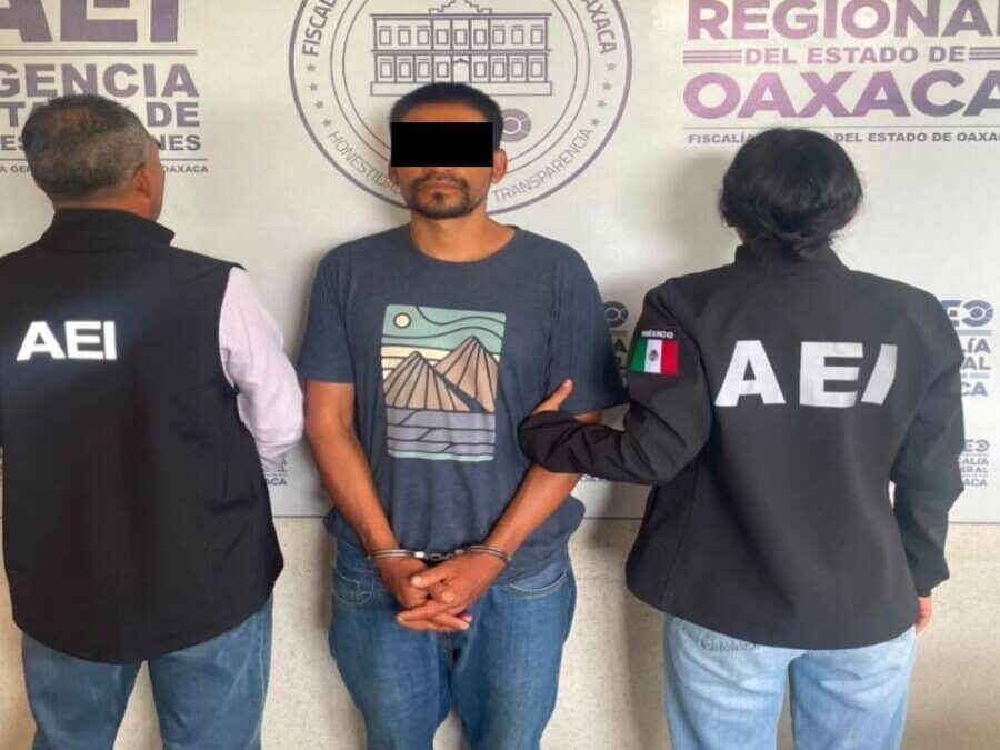 Obtiene FGEO vinculación a proceso y prisión preventiva contra probable responsable del delito de violación, cometido en agravio de una adolescente ocurrida en Zaachila