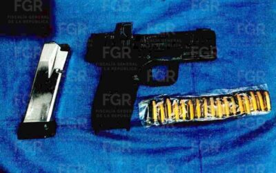 Obtiene la FGR sentencia condenatoria contra una persona por portación y posesión de material bélico en Oaxaca.