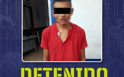 Policía Municipal detiene a presunto ladrón en inmediaciones de la Central de Abasto