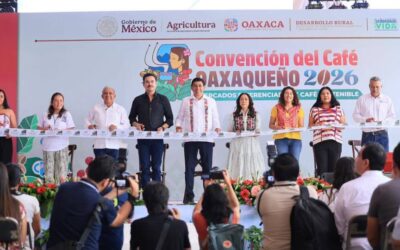 Ray Chagoya reconoce la labor de productores durante la Convención del Café Oaxaqueño 2026