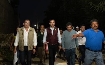 Ray Chagoya recorre los barrios Loma Rancho y Los Molinos para atender necesidades vecinales