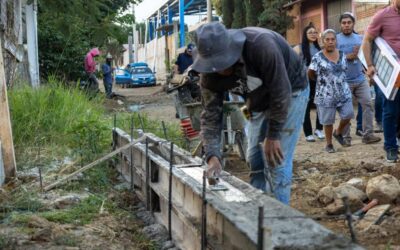 Ray Chagoya supervisa que el Banco de Materiales se traduzca en obras comunitarias en Viguera