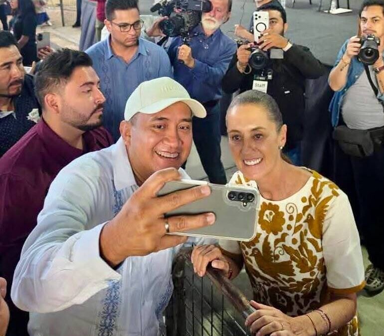 Reconoce #NinoMorales logros de Sheinbaum en materia de salud en #Oaxaca