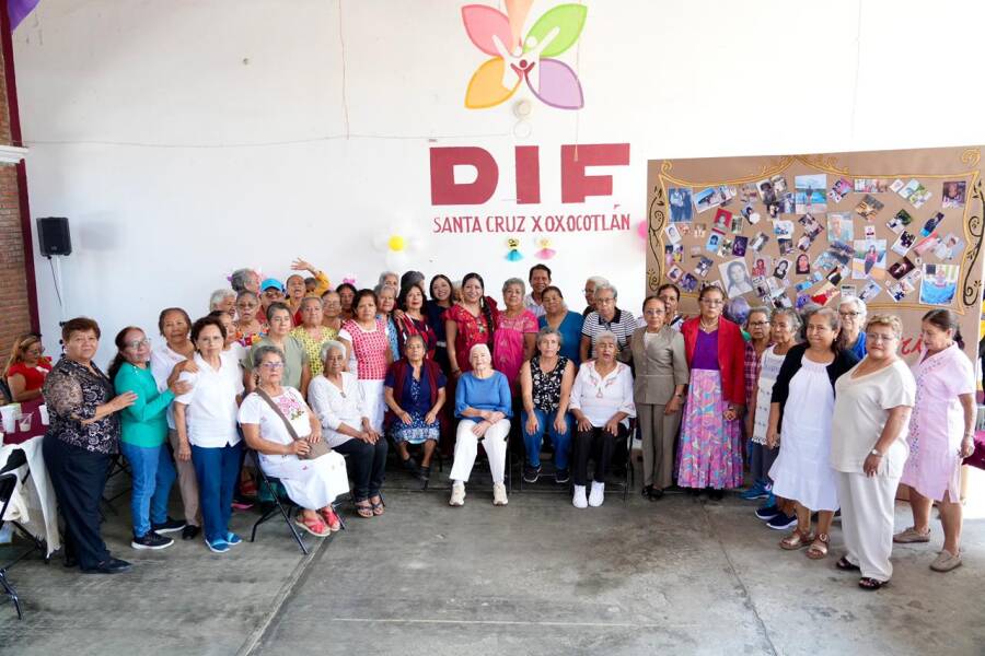 Reconoce Xoxocotlán el legado y la aportación de las personas adultas mayores